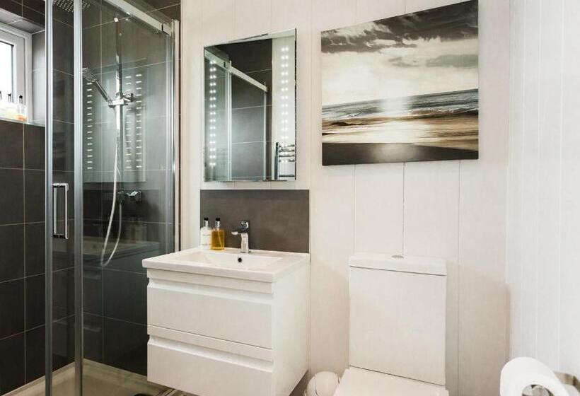 Chalet Superiore 1 Camera da Letto, Sea View Snugs At Laggan