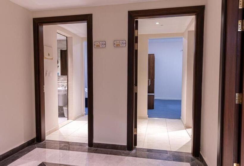 Quarto Quádruplo Estandar, منازل الرافدين مكة قريب من جامع الراجحي