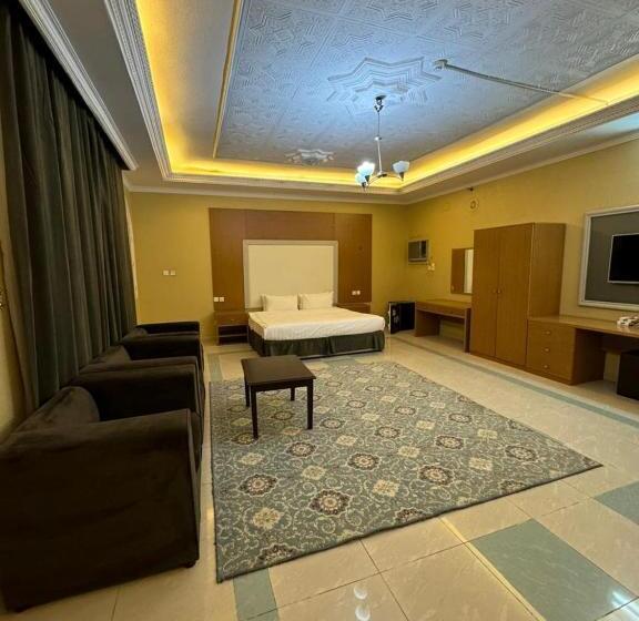 غرفة ديلوكس سرير كينج, شقق اجنحة بيداء الشرق للشق المخدومة