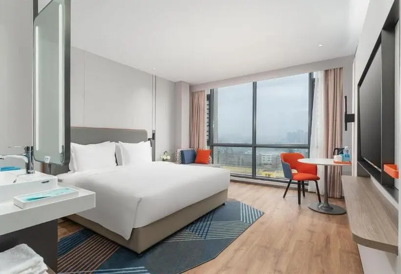 Standard-huone King-vuode, Holiday Inn Express Xiamen Jimei New Town By Ihg