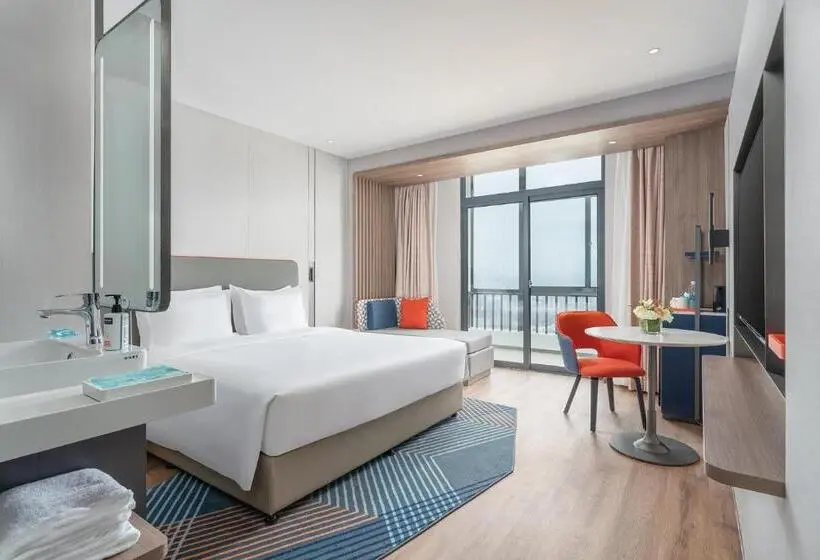 Standard-huone King-vuode, Holiday Inn Express Xiamen Jimei New Town By Ihg