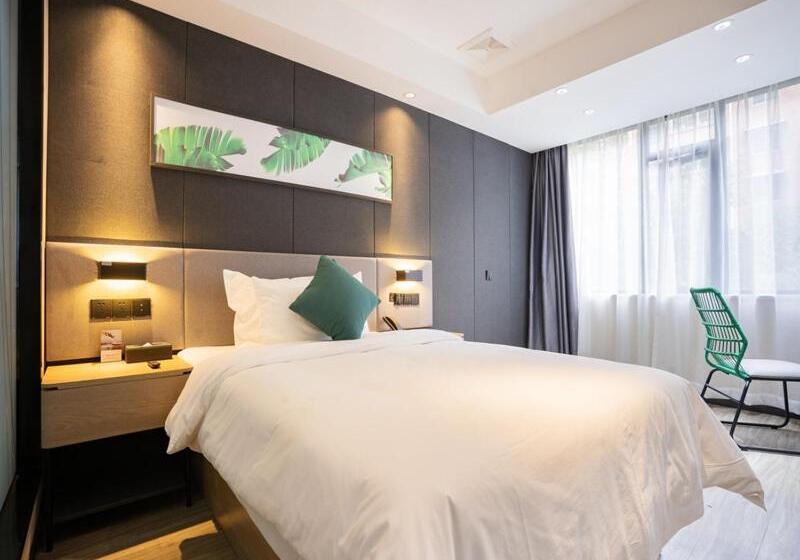 غرفة قياسية, Thank Inn Chain Zhuzhou University Of Technology Shennongcheng