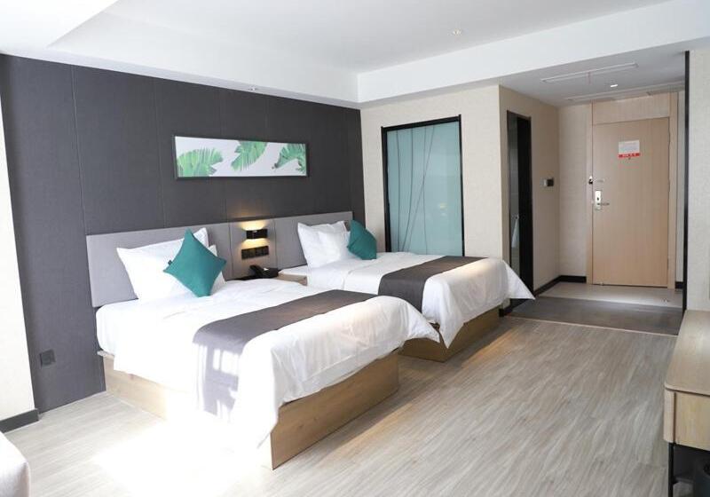 غرفة سوبيريور, Thank Inn Chain Zhuzhou University Of Technology Shennongcheng