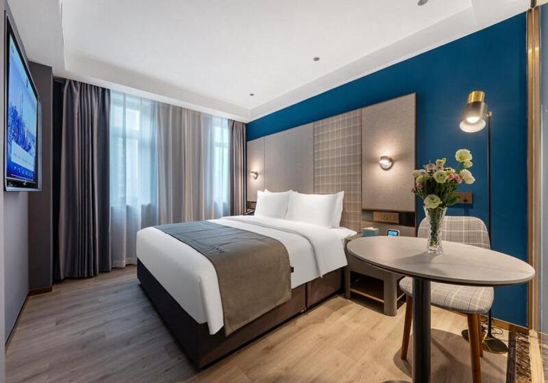 غرفة ديلوكس عائلية, Lanou Hotel Shenzhen Luohu Ruipeng Building