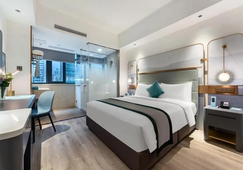 Standard-huone Teema, Lanou Hotel Shenzhen Luohu Ruipeng Building