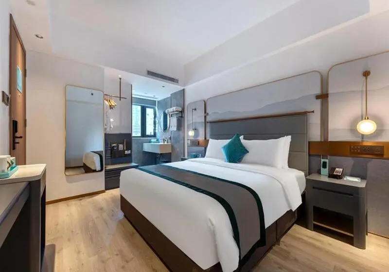 Standard-huone Teema, Lanou Hotel Shenzhen Luohu Ruipeng Building