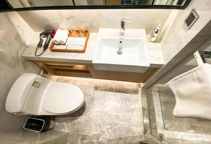 디럭스 룸, Rho Hotel柔居shenzhen International Convention And Exhibition Center