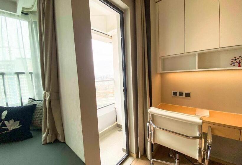 Номер Deluxe, Rho Hotel柔居shenzhen International Convention And Exhibition Center