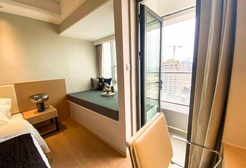 Номер Deluxe, Rho Hotel柔居shenzhen International Convention And Exhibition Center