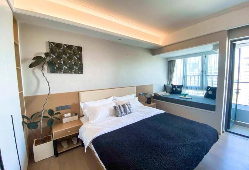 디럭스 룸, Rho Hotel柔居shenzhen International Convention And Exhibition Center