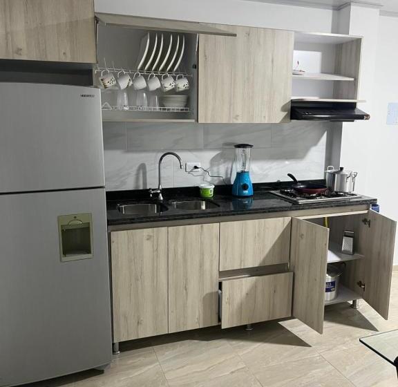 2ベッドルームアパートメント, Apartaestudio En La Mesa