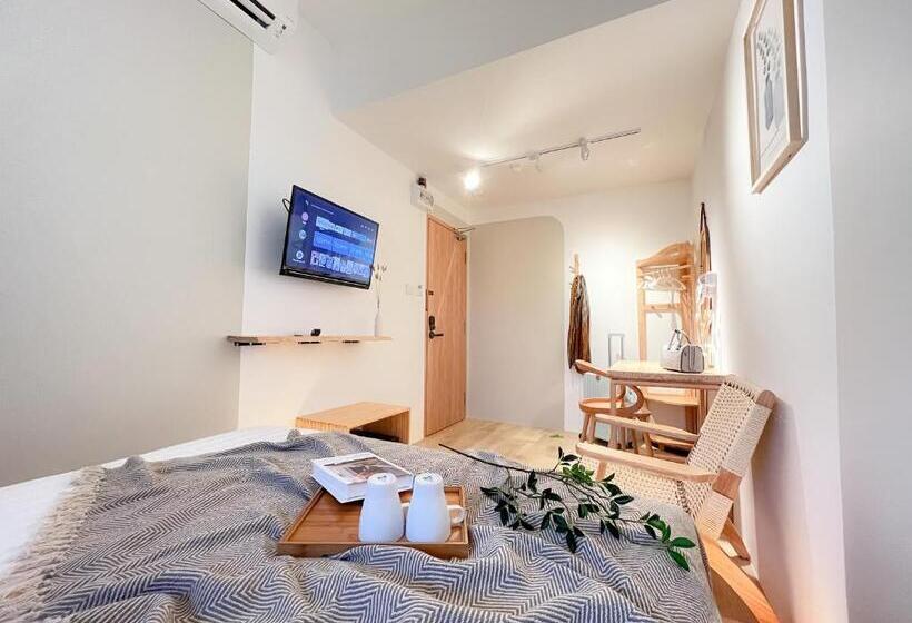 带共用浴室的标准房间, Sleep Box Penang