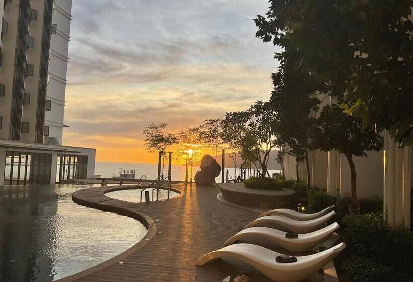 带海景的标准工作室, Seaview Bliss Studio By Tropical Elegance