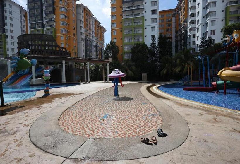 Habitació Triple Estàndard, Top 1 Family Trip Relax Resort In Melaka Pecuma Water Park Tiket