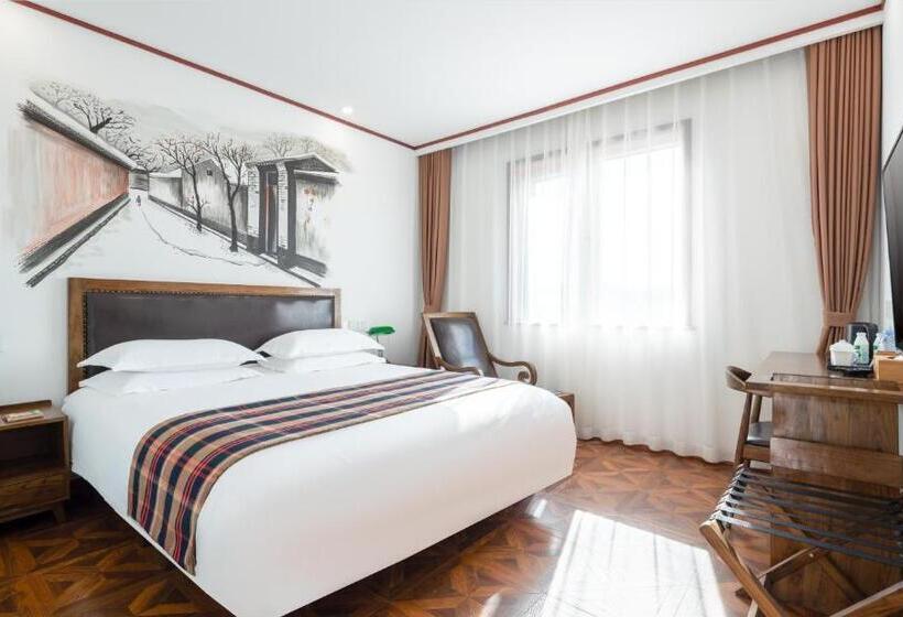 Delüks Oda, Time Traveller Hotel 15 Minutes Walk To Tian Anmen Square,near Forbidden City ,chairman Mao Memori