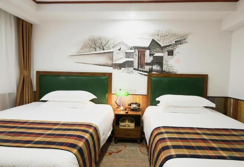 اتاق استاندارد, Time Traveller Hotel  15 Minutes Walk To Tian  Anmen Square,near Forbidden City ,chairman Mao Memori