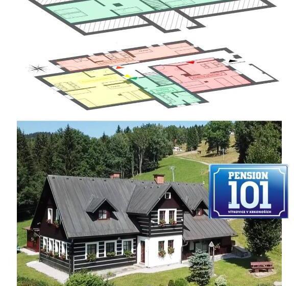 带1个卧室的公寓, Chalupa 101