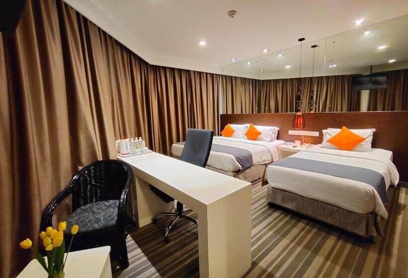 غرفة ديلوكس عائلية, Capital Kota Kinabalu