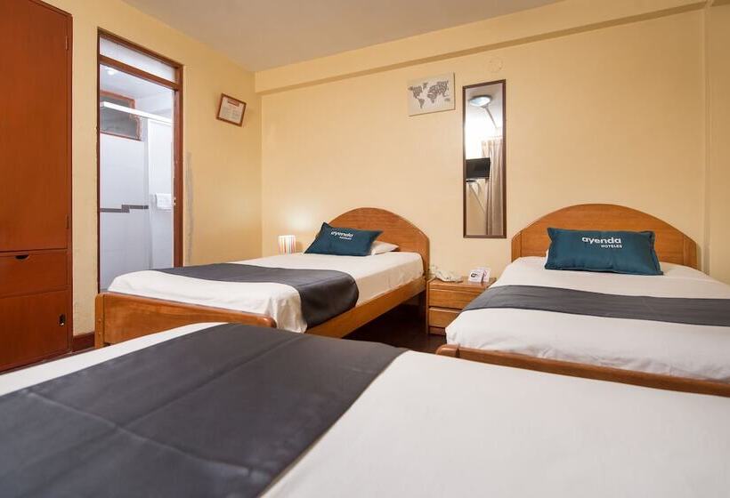 Quarto Triplo Estandar, Ayenda Posada Inn