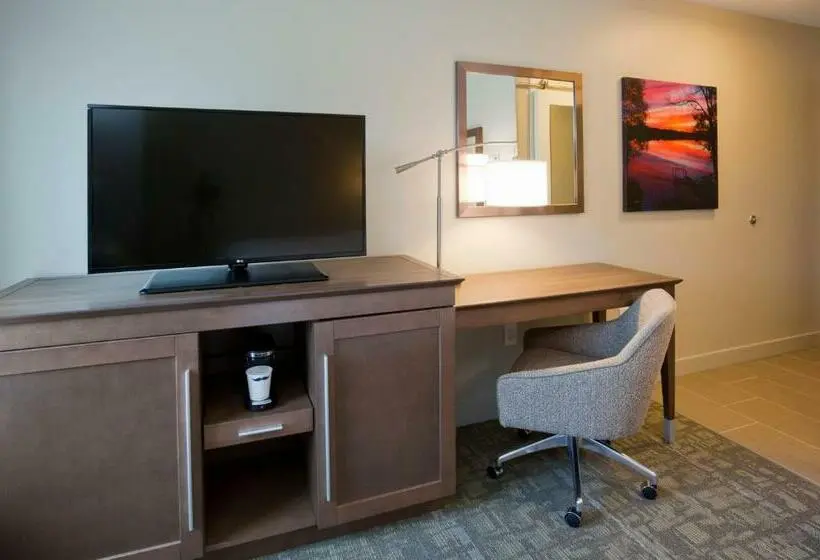 キングサイズベッドのスタンダードルーム, Hampton Inn Spicer Green Lake