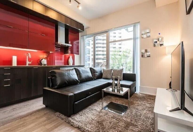 آپارتمان 1 خوابه, Life Suites Loft  Cn Tower