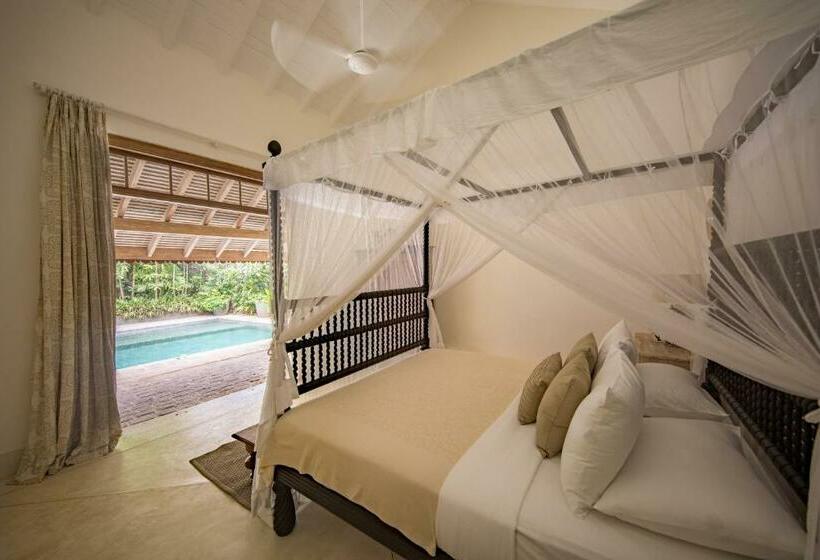 غرفة ديلوكس مطلة على حمام السباحة, Taru Villas Rampart Street Galle Fort