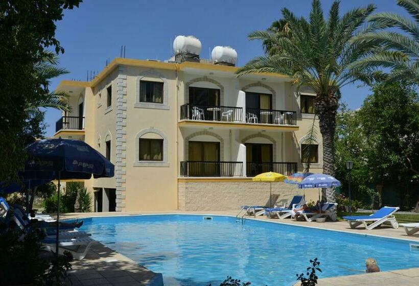 带1个卧室带泳池的公寓, Odysseas & Eleni Hotel Apartments