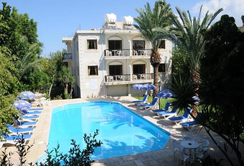 带1个卧室带花园景观的公寓, Odysseas & Eleni Hotel Apartments