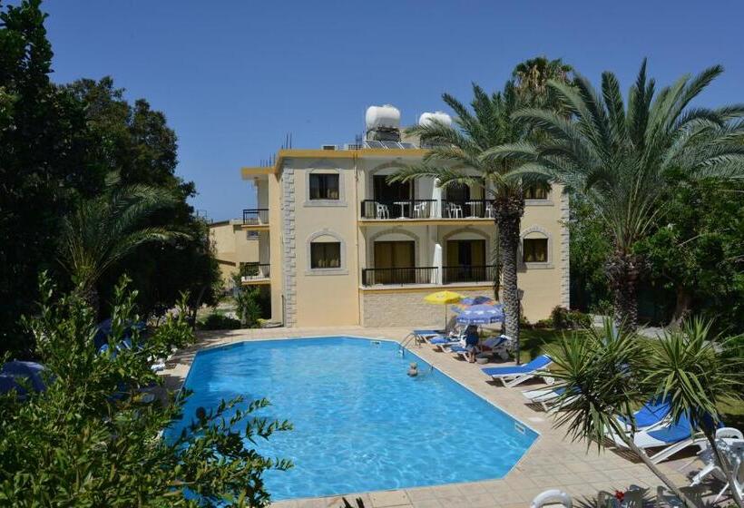 带1个卧室带花园景观的公寓, Odysseas & Eleni Hotel Apartments