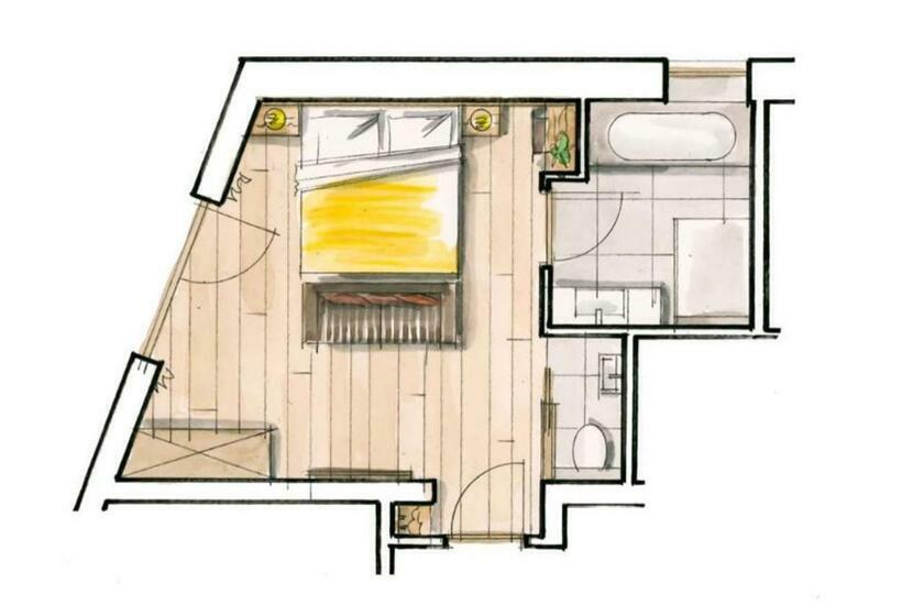 اتاق استاندارد با چشم‌انداز کوهستان, Cores