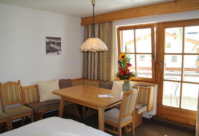 آپارتمان 2 خوابه با بالکن, Garni Apart Elfriede