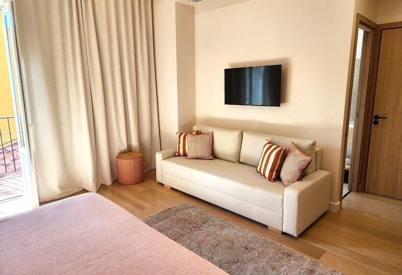 주니어 스위트 발코니, La Bastide Du Port   Hôtel De Charme