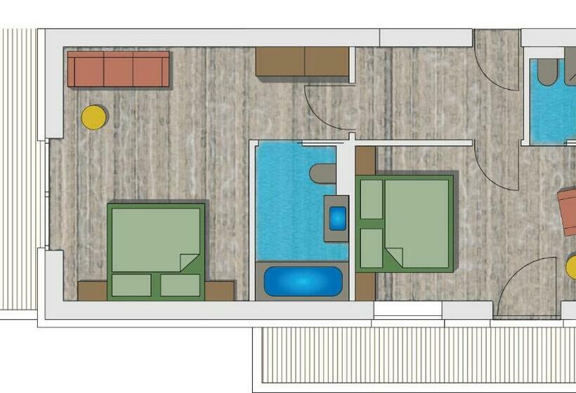 高级小型套房, Mathiesn
