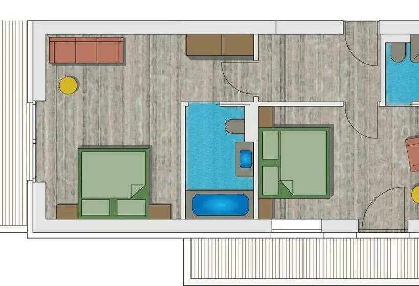 Junior Suite Superiore, Mathiesn