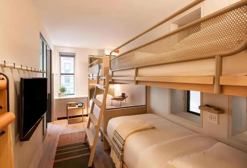 Standard-huone Kerrossängyt, Moxy Nyc Times Square