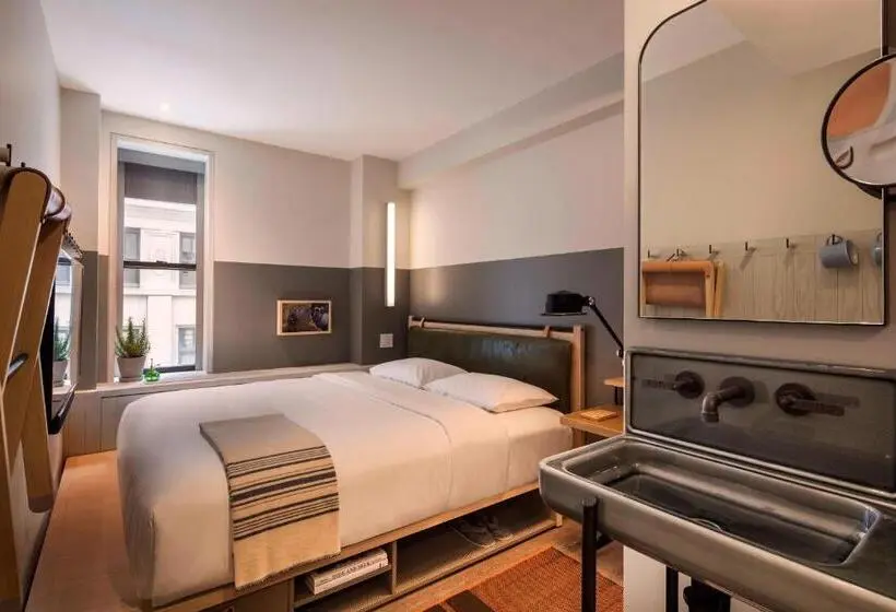 Standard-huone King-vuode, Moxy Nyc Times Square