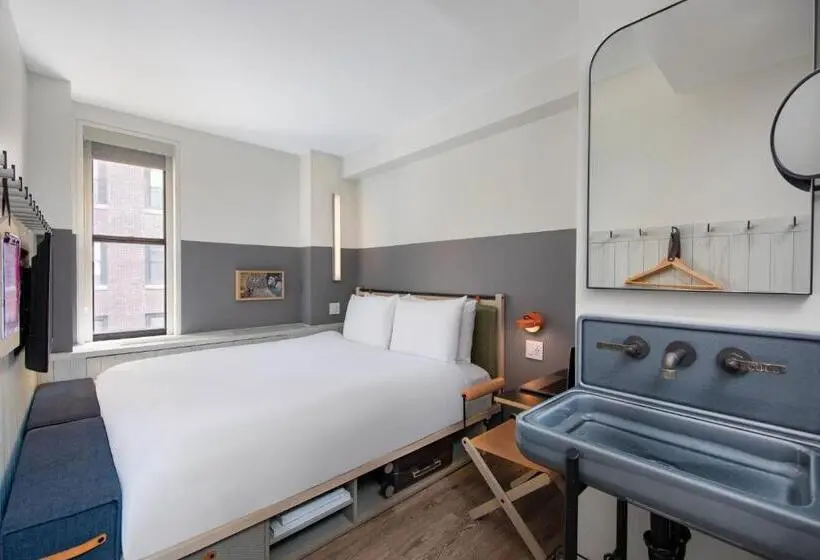 Standard-huone King-vuode, Moxy Nyc Times Square