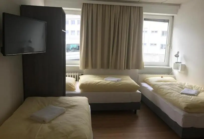 Standard Kolmen Hengen Huone, Montagehotel Bed & Steel