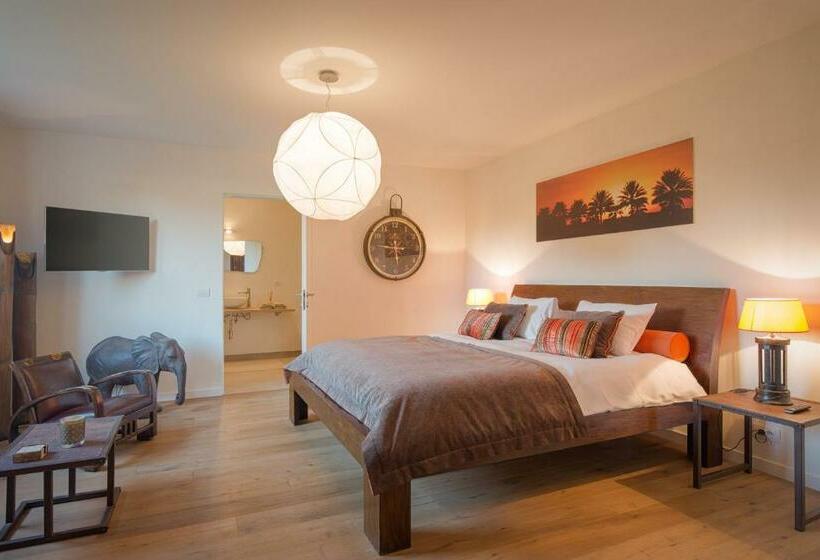 Номер Deluxe Кровать Кинг, B&b La Douceur De La Miclette