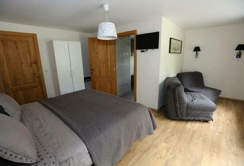 غرفة قياسية سرير كينج, B&b Le Bois De Champia