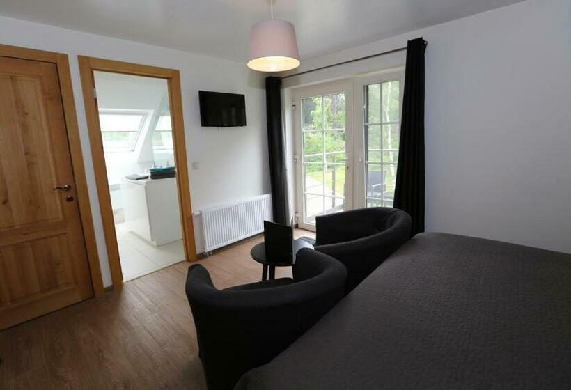 اتاق استاندارد با چشمانداز باغ, B&b Le Bois De Champia