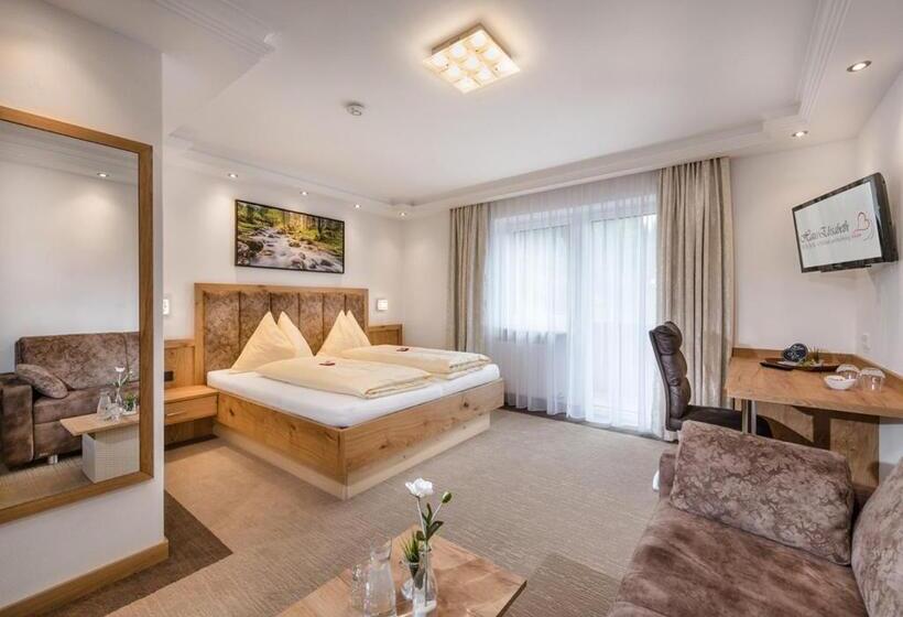 דירה בת חדר שינה 1 עם מרפסת, Haus Elisabeth