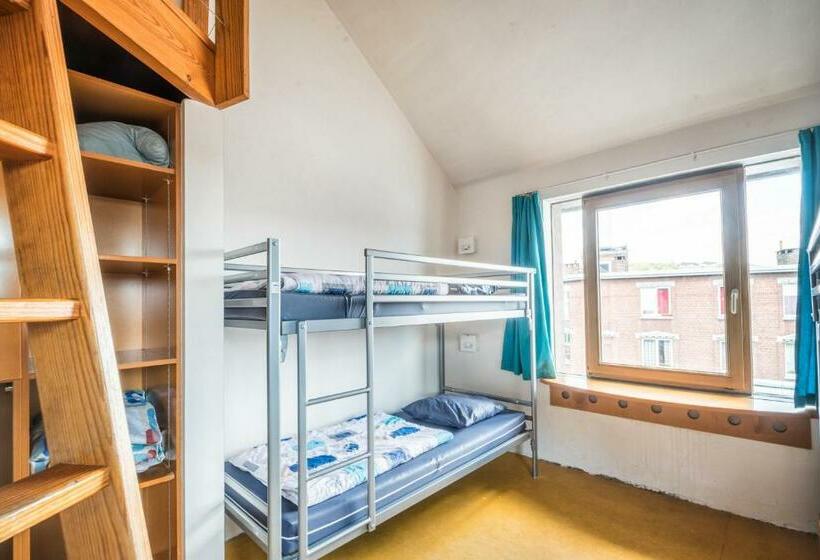 تختخواب در اتاق مشترک, Liège Youth Hostel