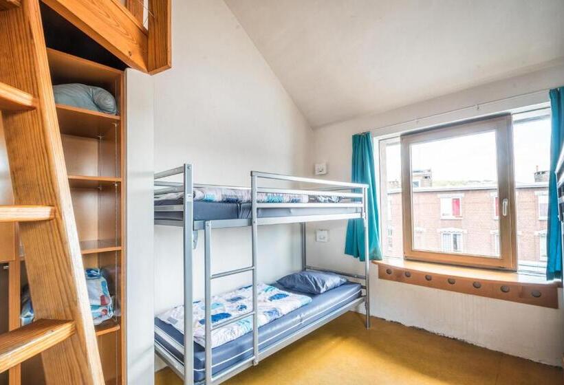 اتاق استاندارد چهار تخته, Liège Youth Hostel