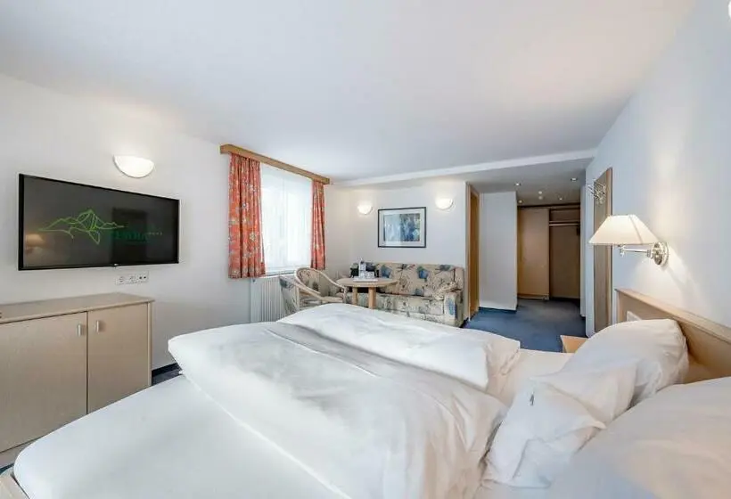マウンテンビュースタンダードルーム, Alpenhotel Zimba