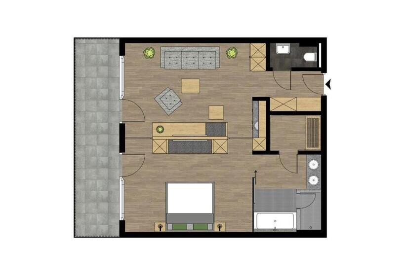 جناح, Alpenhotel Zimba