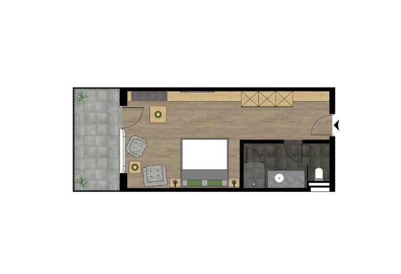 غرفة سوبيريور, Alpenhotel Zimba