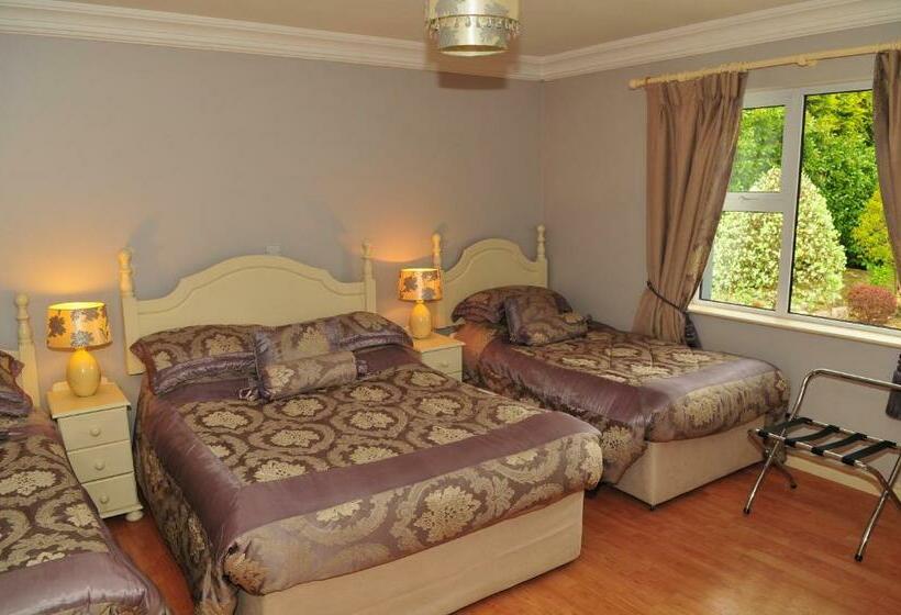 غرفة ديلوكس مطلّة علي الحديقة, Killererin House B&b