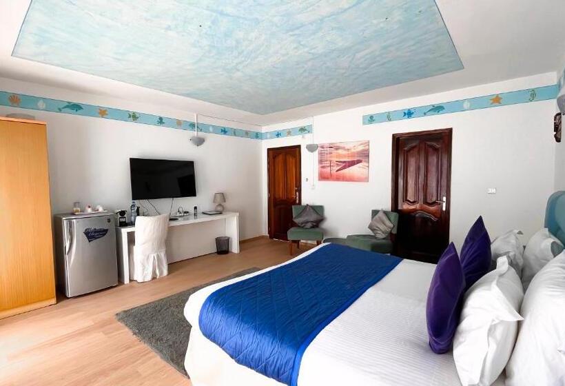 디럭스 테라스 룸 바다 전망, Résidence Hôtelière Océane