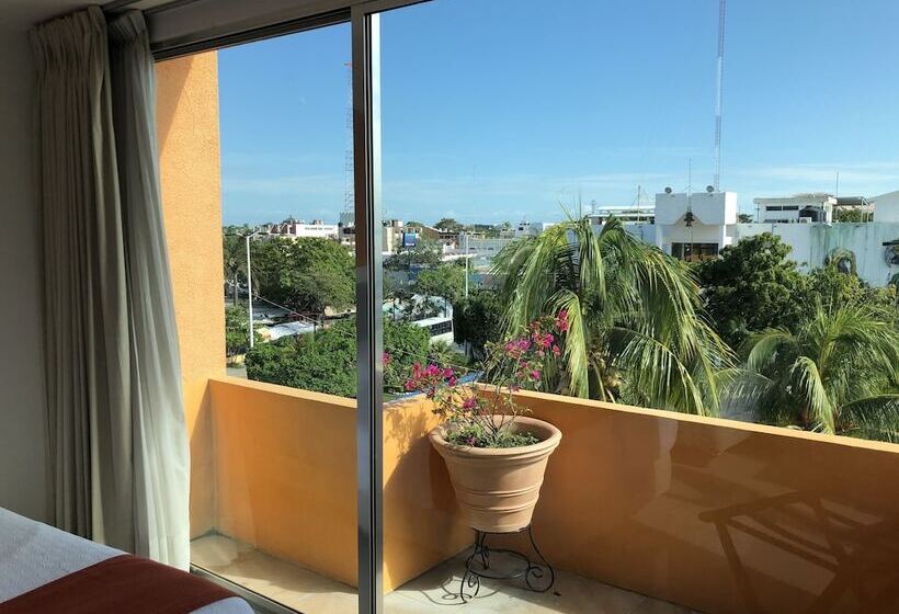 غرفة قياسية مزوَّدة بشُرفة, Del Parque